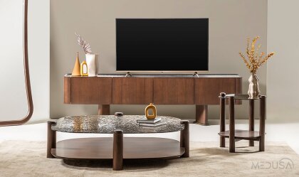 Medusa Home Mobilya - Brigada Füzyon Cam Tv Ünitesi