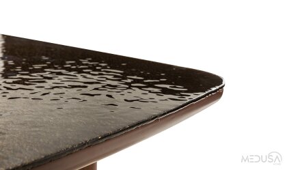 Medusa Home Mobilya - Brigada Füzyon Cam Yemek Masası