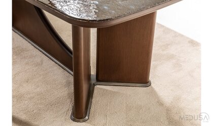 Medusa Home Mobilya - Brigada Füzyon Cam Yemek Odası