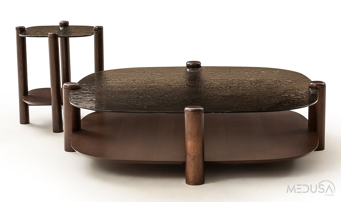 Medusa Home Mobilya - Brigada Füzyon Cam Yemek Odası