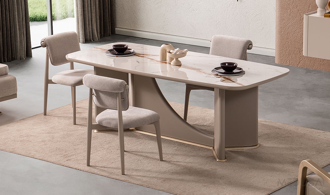 Medusa Home Mobilya - Brigada Seramik Yemek Odası