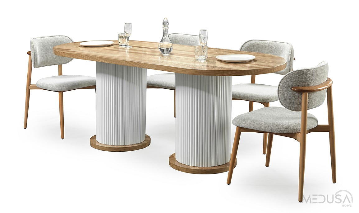 Medusa Home Mobilya - Brisca Bohem Yemek Masası