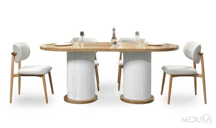 Medusa Home Mobilya - Brisca Bohem Yemek Odası