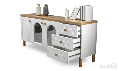 Medusa Home Mobilya - Brisca Bohem Yemek Odası