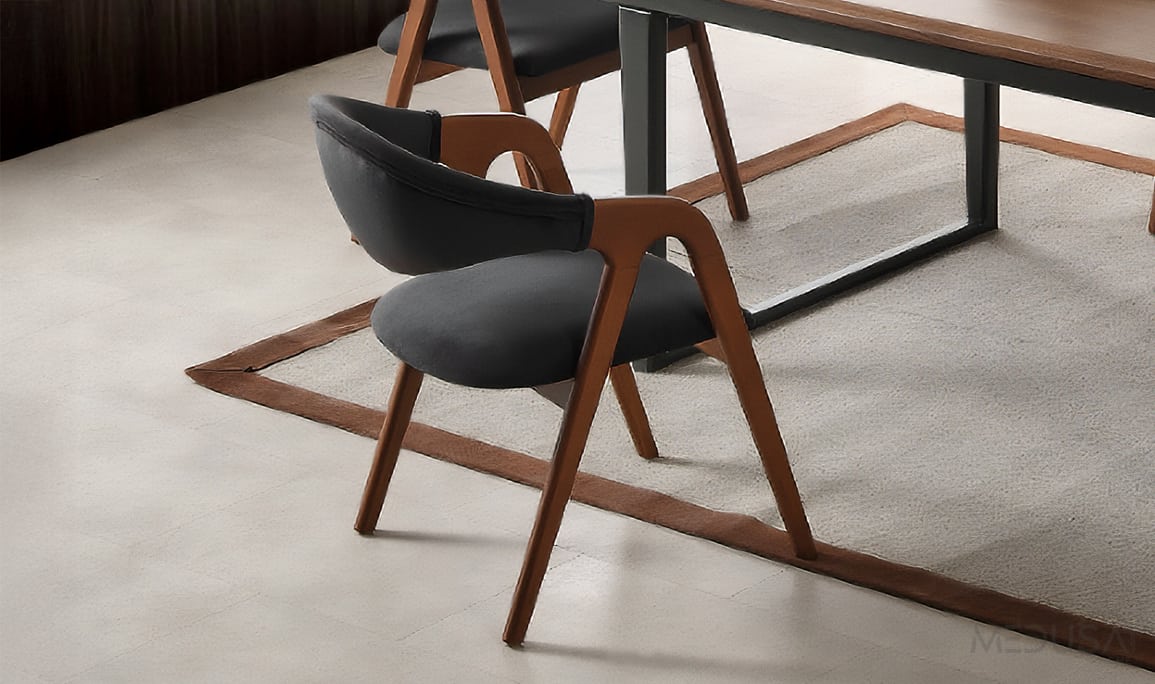 Medusa Home Mobilya - Bronz Yemek Masası