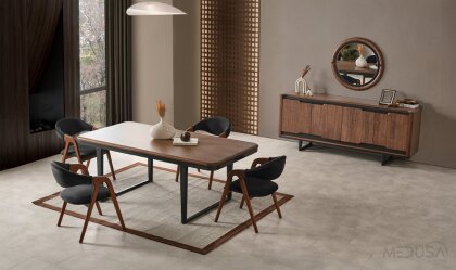 Medusa Home Mobilya - Bronz Yemek Odası