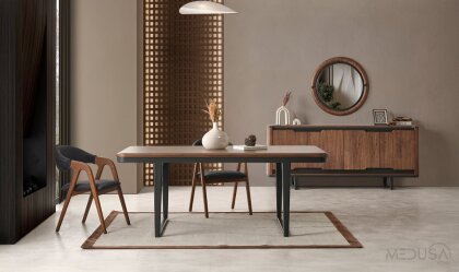 Medusa Home Mobilya - Bronz Yemek Odası