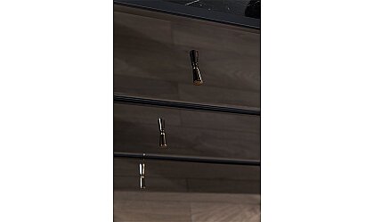 Medusa Home Mobilya - Bronze Antrasit 6 Kapaklı Yatak Odası