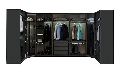 Medusa Home Mobilya - Bronze Antrasit Giyinme Odası