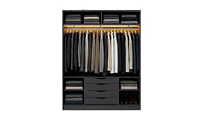 Medusa Home Mobilya - Bronze Antrasit Giyinme Odası