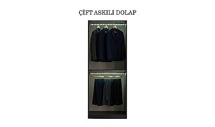 Medusa Home Mobilya - Bronze Antrasit Giyinme Odası