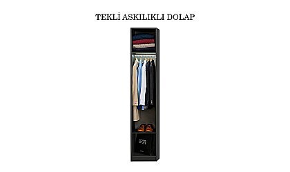 Medusa Home Mobilya - Bronze Antrasit Giyinme Odası