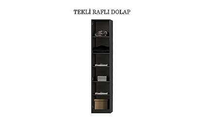 Medusa Home Mobilya - Bronze Antrasit Giyinme Odası