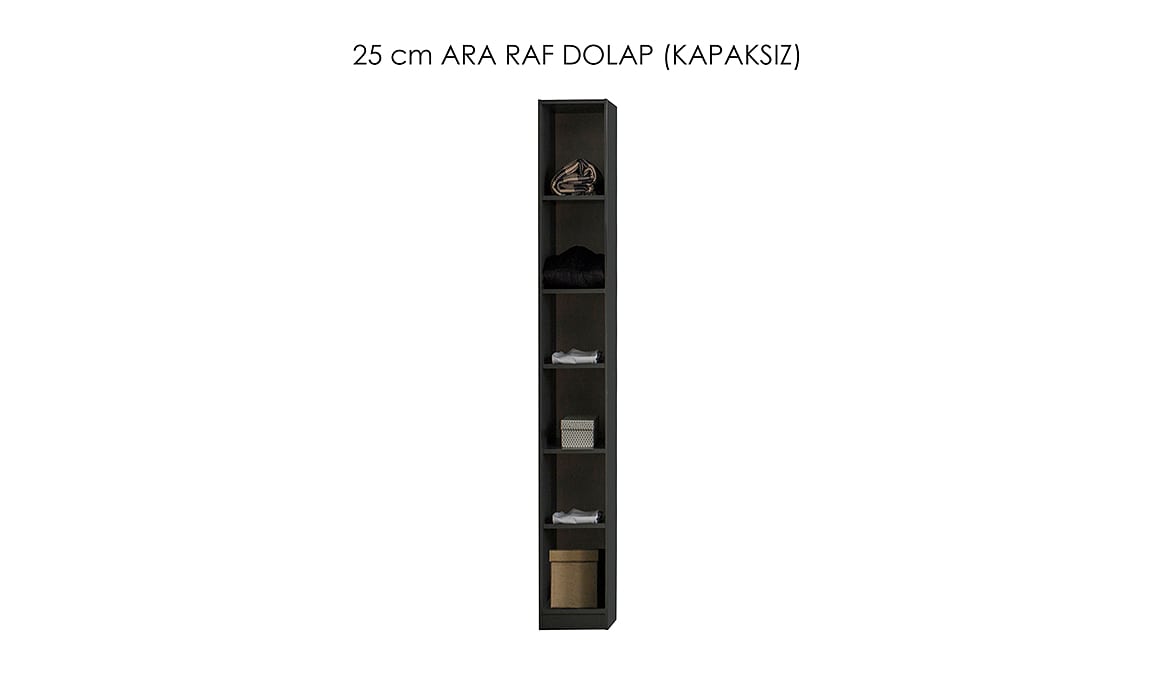 Medusa Home Mobilya - Bronze Antrasit Giyinme Odası