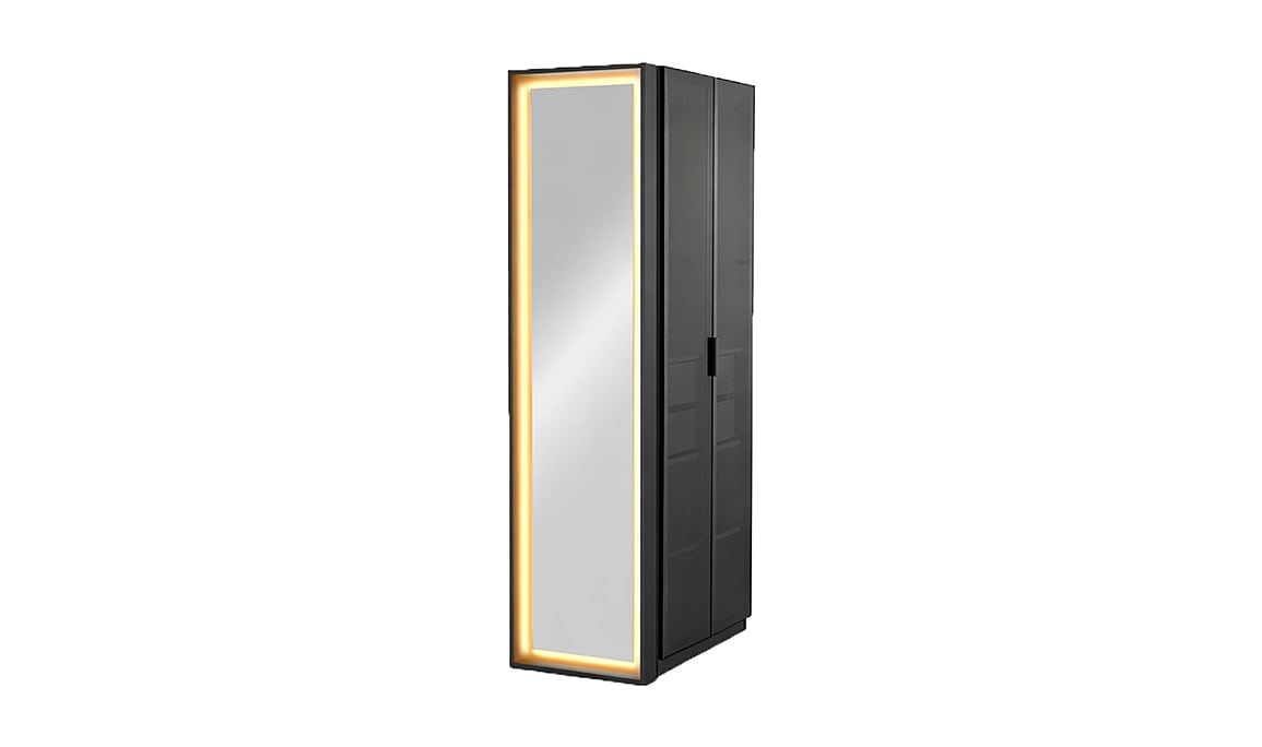 Medusa Home Mobilya - Bronze Antrasit Makyaj Masalı Gardırop
