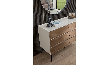 Medusa Home Mobilya - Bronze Aytaşı 6 Kapaklı Yatak Odası