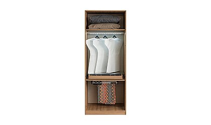 Medusa Home Mobilya - Bronze Ceviz 6 Kapaklı Gardırop