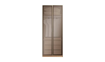 Medusa Home Mobilya - Bronze Ceviz 6 Kapaklı Gardırop