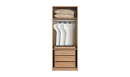 Medusa Home Mobilya - Bronze Ceviz 6 Kapaklı Gardırop