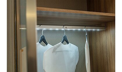 Medusa Home Mobilya - Bronze Ceviz 6 Kapaklı Gardırop