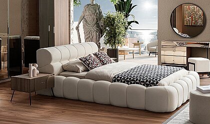 Medusa Home Mobilya - Bronze Ceviz 6 Kapaklı Yatak Odası