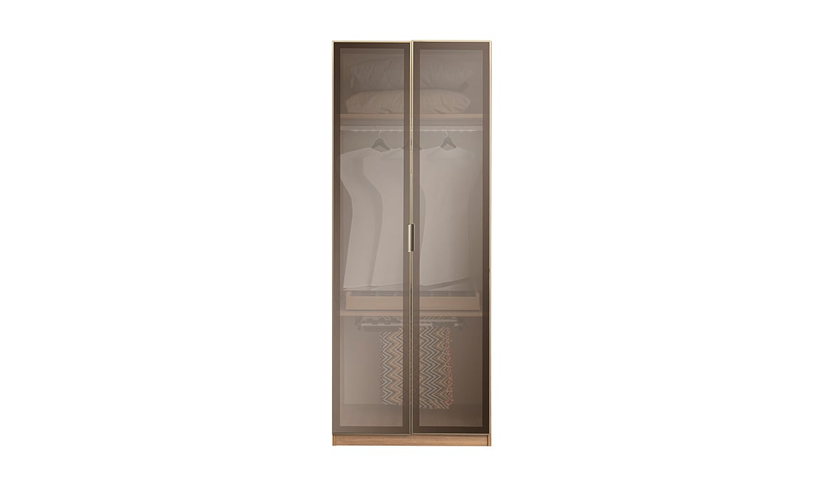 Medusa Home Mobilya - Bronze Ceviz 6 Kapaklı Yatak Odası