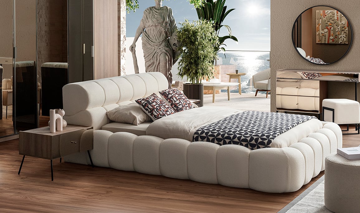 Medusa Home Mobilya - Bronze Ceviz Komodin