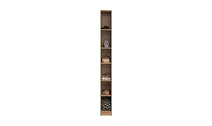 Medusa Home Mobilya - Bronze Ceviz Köşe Gardırop