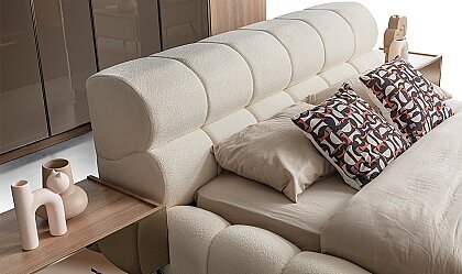 Medusa Home Mobilya - Bronze Ceviz Köşe Yatak Odası