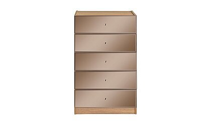 Medusa Home Mobilya - Bronze Ceviz Köşe Yatak Odası
