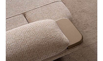 Medusa Home Mobilya - Caddie Bej Üçlü Koltuk