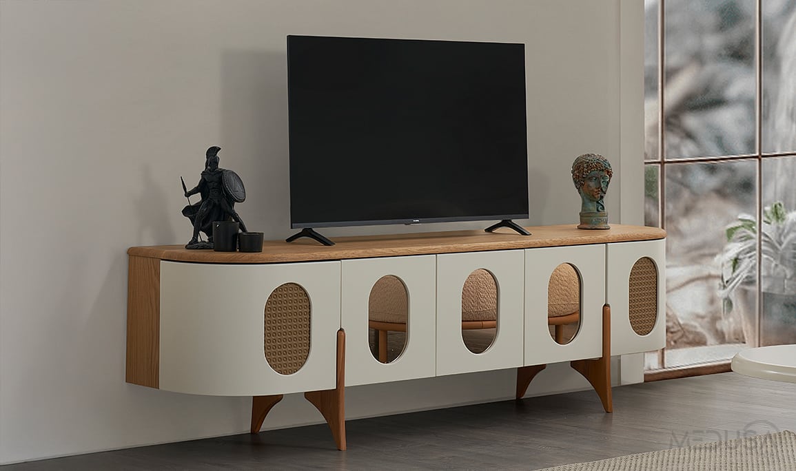 Medusa Home Mobilya - Cali Bohem Tv Ünitesi Set