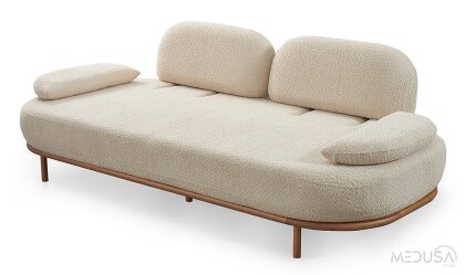 Medusa Home Mobilya - Cali Bohem Üçlü Koltuk