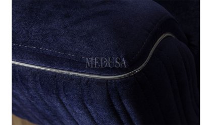 Medusa Home Mobilya - Callisto Üçlü Koltuk Lacivert