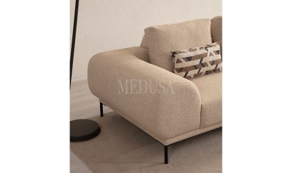 Medusa Home Mobilya - Calyx Üçlü Koltuk Sehpalı