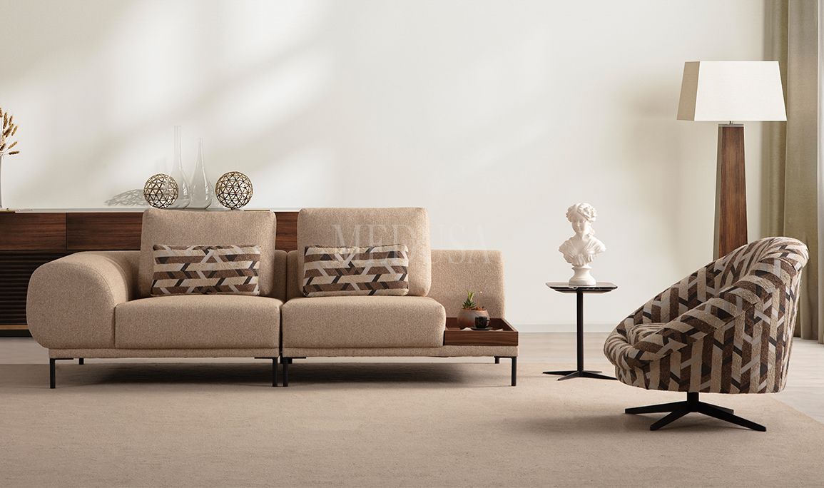 Medusa Home Mobilya - Calyx Üçlü Koltuk