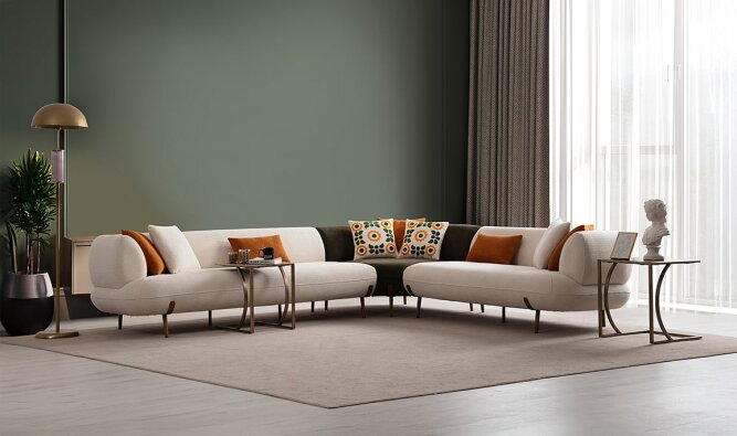 Medusa Home Mobilya - Candy Köşe Takımı - L Köşe Takımları