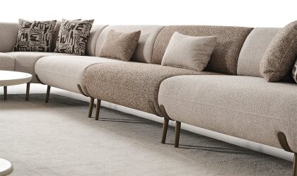 Medusa Home Mobilya - Candy Maxi Yataklı Köşe Takımı