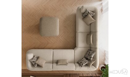 Medusa Home Mobilya - Candy Midi Yataklı Köşe Takımı