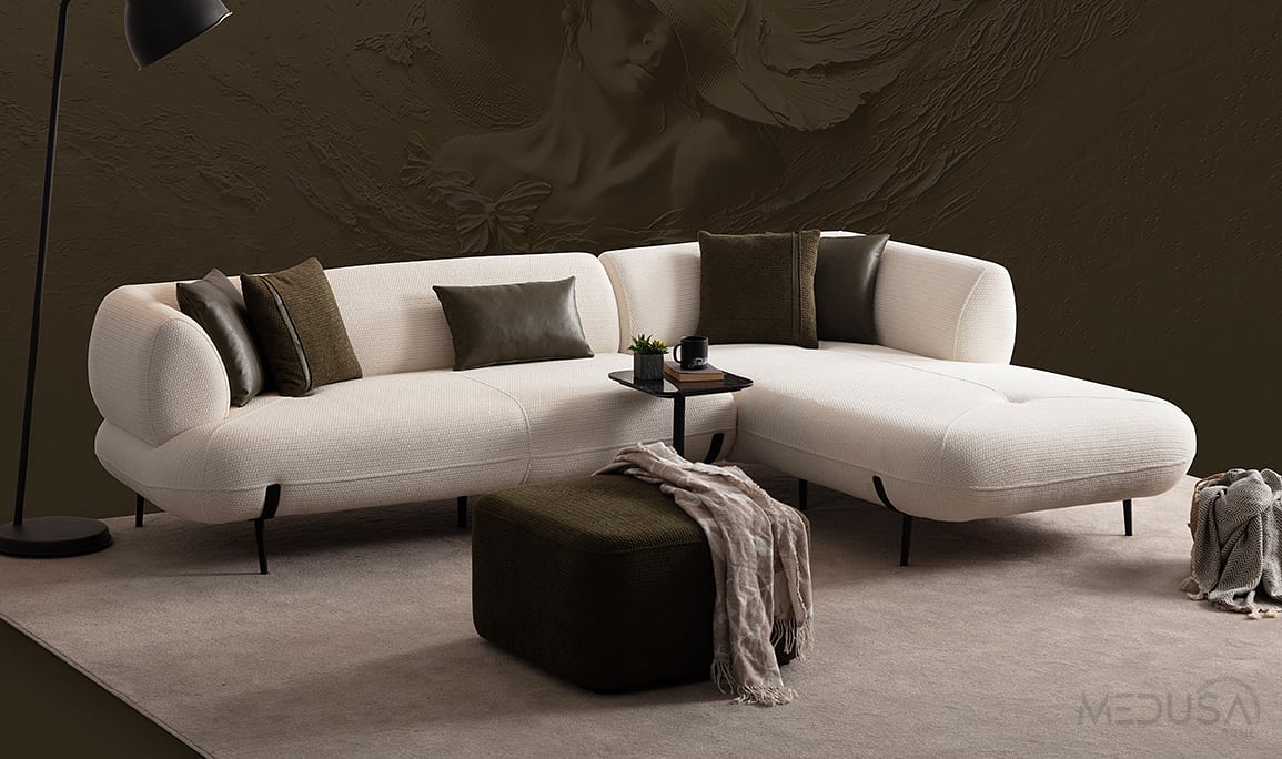 Medusa Home Mobilya - Candy Relax Köşe Takımı