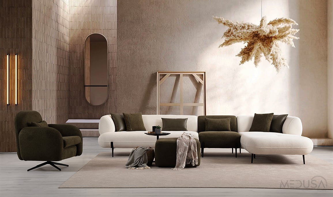 Medusa Home Mobilya - Candy Relax Köşe Takımı