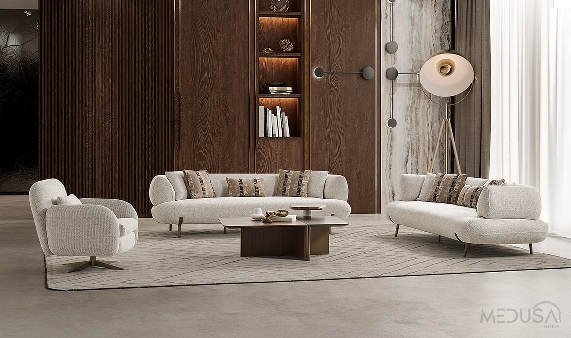 Medusa Home Mobilya - Candy Yataklı Koltuk Takımı