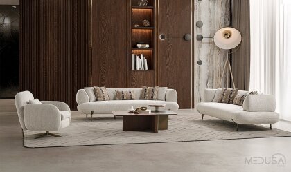 Medusa Home Mobilya - Candy Yataklı Koltuk Takımı