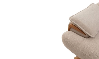 Medusa Home Mobilya - Capella Krem Üçlü Koltuk