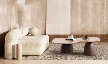 Medusa Home Mobilya - Cappuccino Sehpa Seti