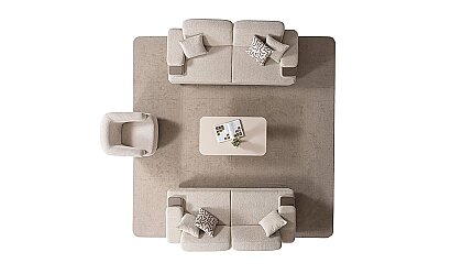 Medusa Home Mobilya - Capri Yataklı ve Sandıklı Koltuk Takımı