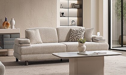 Medusa Home Mobilya - Capri Yataklı ve Sandıklı Koltuk Takımı