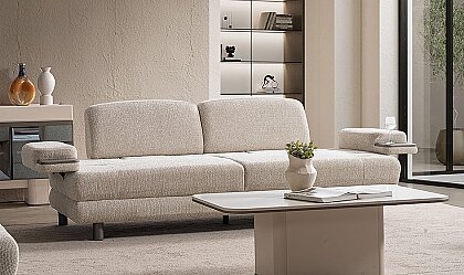 Medusa Home Mobilya - Capri Yataklı ve Sandıklı Üçlü Koltuk