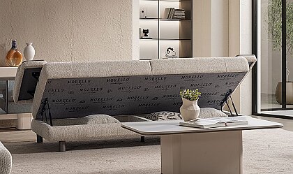 Medusa Home Mobilya - Capri Yataklı ve Sandıklı Üçlü Koltuk