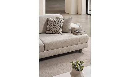 Medusa Home Mobilya - Capri Yataklı ve Sandıklı Üçlü Koltuk